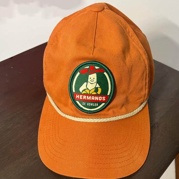 Howler Brothers Hernanos de Howler patch logo snap back trucker cap - Picture 1 of 5